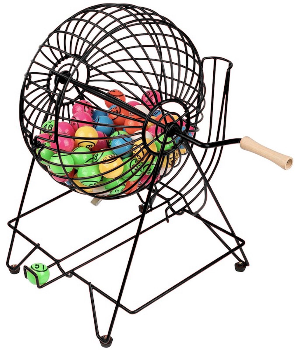 Professionele Bingomolen XL | Zwart